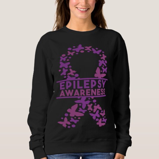 Epilepsy Awareness  2 スウェットシャツ (正面)