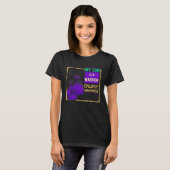 Epilepsy Awareness Day Purple Ribbon Proud Mom Dad Tシャツ (正面フル)