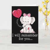 Epilepsy Awareness Elephant  カード (黄色い花)