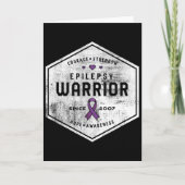 Epilepsy Awareness Epilepsy Warrior Since 2007  カード (正面)