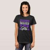 Epilepsy Awareness Epileptic Seizure Disorder Epil Tシャツ (正面フル)