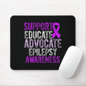 Epilepsy Awareness Epileptic Warrior Survivor 10 マウスパッド (マウス)
