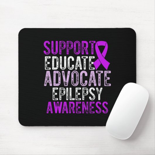 Epilepsy Awareness Epileptic Warrior Survivor 10  マウスパッド (マウス)