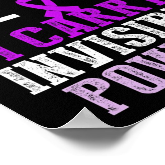 Epilepsy Awareness Epileptic Warrior Survivor 11 ポスター (角)