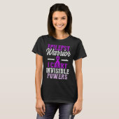 Epilepsy Awareness Epileptic Warrior Survivor 11  Tシャツ (正面フル)