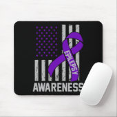 Epilepsy Awareness Epileptic Warrior Survivor 19  マウスパッド (マウス)