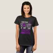 Epilepsy Awareness Epileptic Warrior Survivor 5  Tシャツ (正面フル)