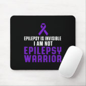 Epilepsy Awareness Fun Healthcare Epileptic Warrio マウスパッド (マウス)