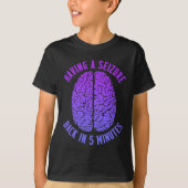 Epilepsy Awareness Having Seizure Epileptic Warrio Tシャツ (正面)