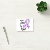 Epilepsy Awareness Her Fight is my Fight ポストイット (オフィス)