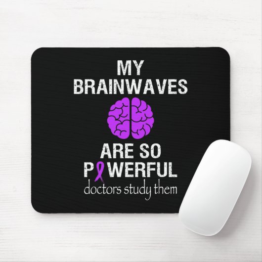 Epilepsy Awareness Month Brainwaves Are So Powerfu マウスパッド (マウス)
