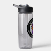 Epilepsy Awareness | Purple Awareness Ribbon ウォーターボトル (右面)