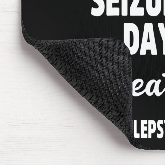 Epilepsy Awareness Seizure Free Epileptic Warrior マウスパッド (コーナー)