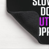 Epilepsy Awareness Slows Me Epileptic Warrior Surv マウスパッド (コーナー)