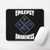 Epilepsy Awareness Specialize Epileptic Warrior Su マウスパッド (マウス)