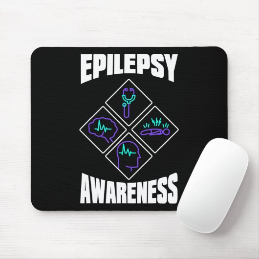 Epilepsy Awareness Specialize Epileptic Warrior Su マウスパッド (マウス)