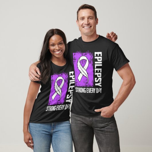 Epilepsy Awareness Strong Every Day Tシャツ (ユニセックス)