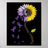Epilepsy Awareness Sunflower  ポスター (正面)