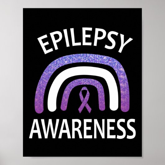 Epilepsy Awareness Survivor And Warrior Support  ポスター (正面)