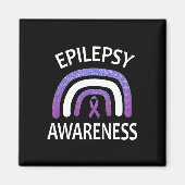 Epilepsy Awareness Survivor And Warrior Support  マグネット (正面)