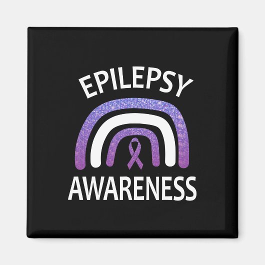 Epilepsy Awareness Survivor And Warrior Support  マグネット (正面)