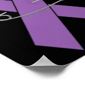 Epilepsy Awareness Walk Supporter Ribbon  ポスター (角)