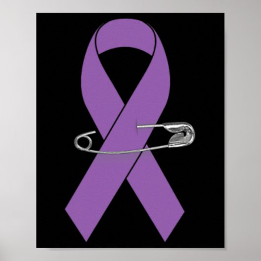 Epilepsy Awareness Walk Supporter Ribbon  ポスター (正面)
