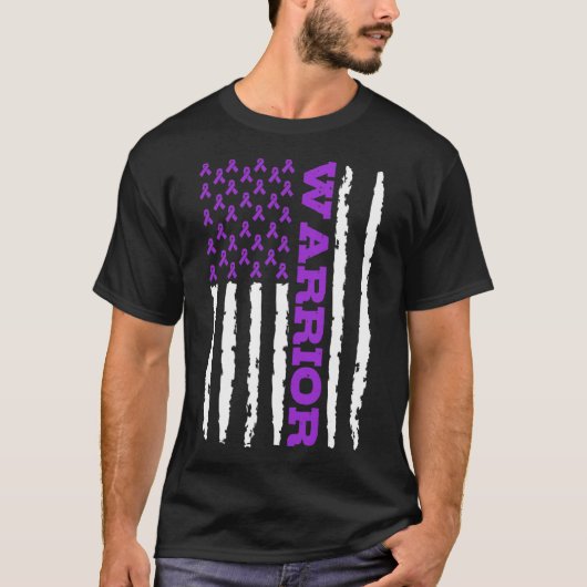 Epilepsy Awareness Warrior  Tシャツ (正面)