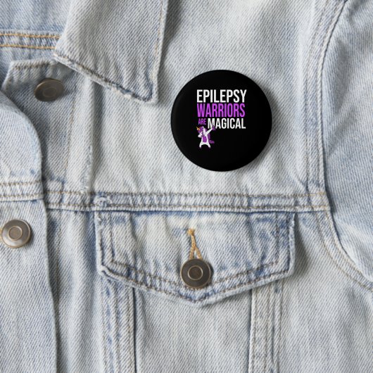 Epilepsy Warriors Are Magical – Awareness 缶バッジ (インサイチュ)
