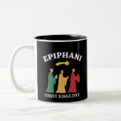 Epiphani Three Kings Day ツートーンマグカップ (左)