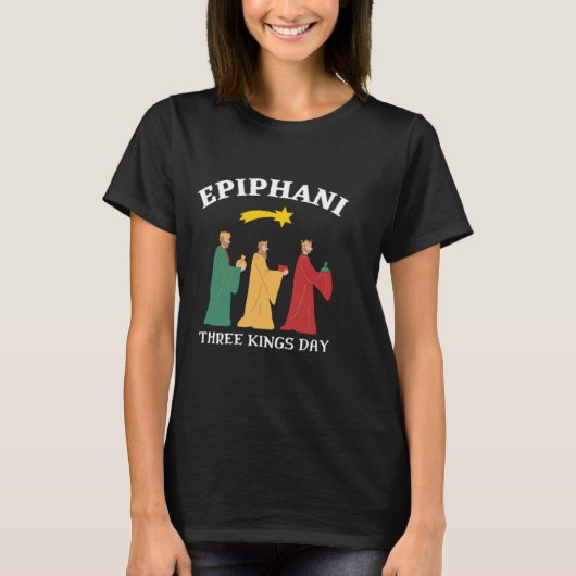 Epiphani Three Kings Day Tシャツ (正面)