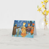 Epiphany Three Kings from the East by Zdenek Guth  カード (黄色い花)