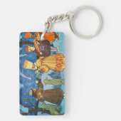 Epiphany Three Kings from the East by Zdenek Guth キーホルダー (裏面)