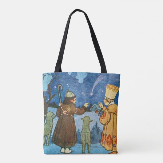 Epiphany Three Kings from the East by Zdenek Guth トートバッグ (裏面)