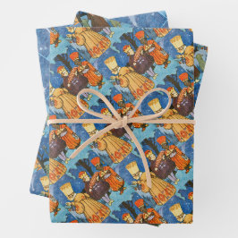 Epiphany Three Kings from the East by Zdenek Guth ラッピングペーパーシート