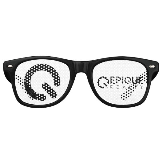 Epique Realty Party Shades レトロサングラス (正面)