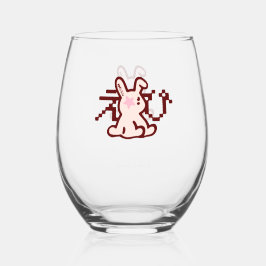 ©︎epi's atelier Logo Wine Glass ステムなしワイングラス