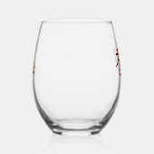 ©︎epi's atelier Logo Wine Glass ステムなしワイングラス (右)