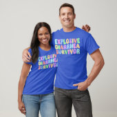 Eplosive Diarrhea Survivor Retro Groovy Adult Humo Tシャツ (ユニセックス)