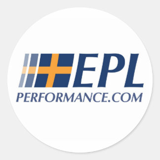 EPLPerformanceステッカー ラウンドシール