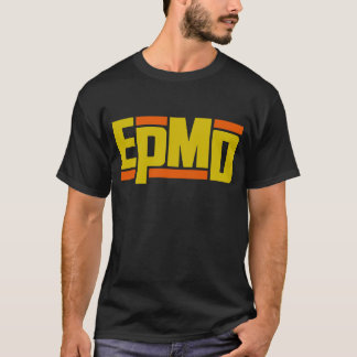 EPMDのロゴの古い学校のクラシックなニューヨークシティのヒップホップ Tシャツ