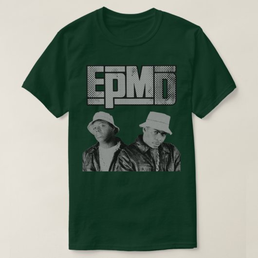 EPMDレトロヒップホップ Tシャツ (デザイン正面)