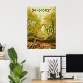 Epping Forest Travel Poster ポスター (ホームオフィス)