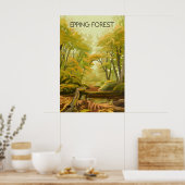 Epping Forest Travel Poster ポスター (キッチン)