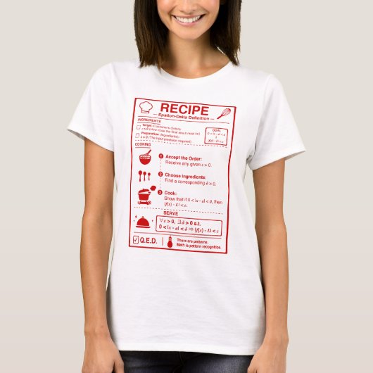 Epsilon-Delta_Definition Tシャツ (正面)