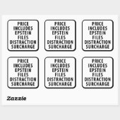 Epstein File Distraction Surcharge スクエアシール (シート)