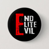 Epstein Files Justice Statement Cover Up 缶バッジ (正面)