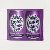 EPSTEIN ISLAND POP タペストリー (正面(横))