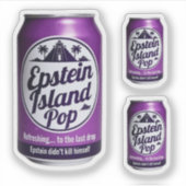 EPSTIEIN ISLAND  シール (正面)