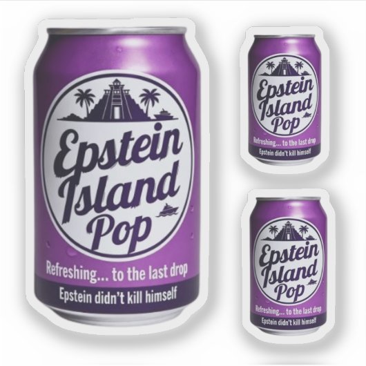 EPSTIEIN ISLAND シール (正面)